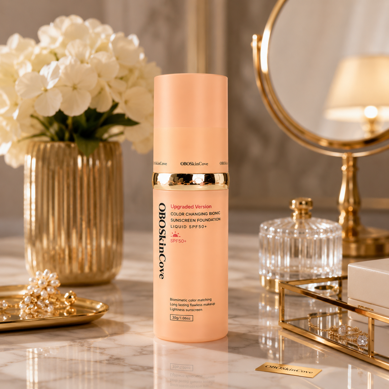 LuminaSkin 4 en 1 SPF 50+: Corrige, protege e hidrata tu piel