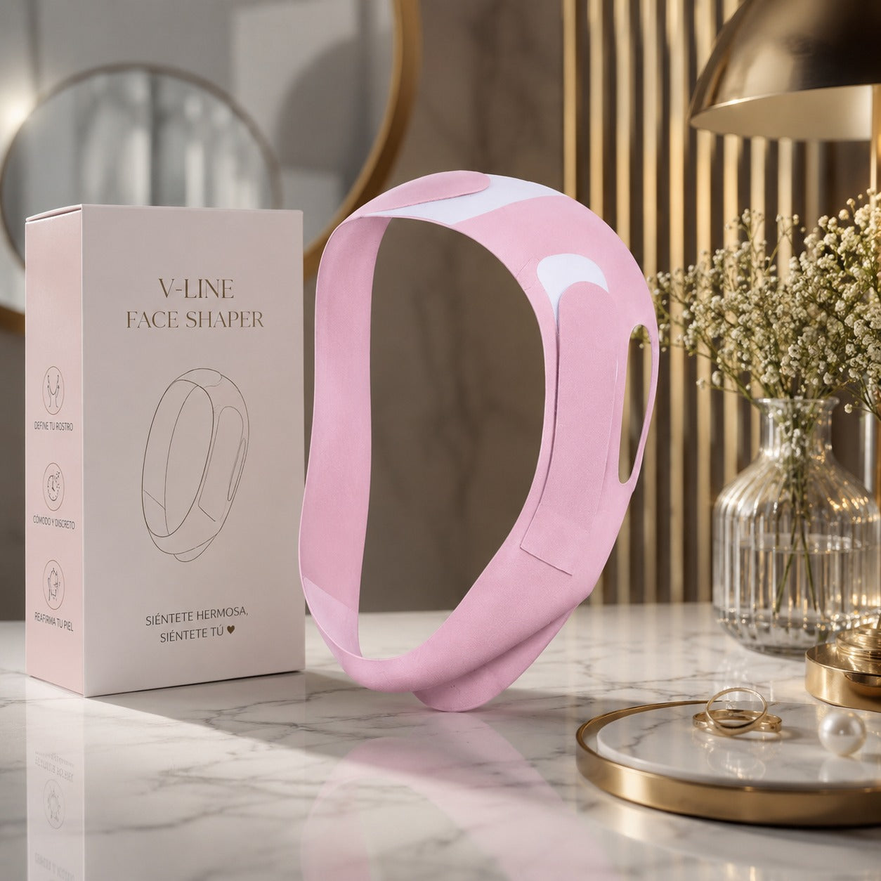 Venda facial: Rostro más definido al instante