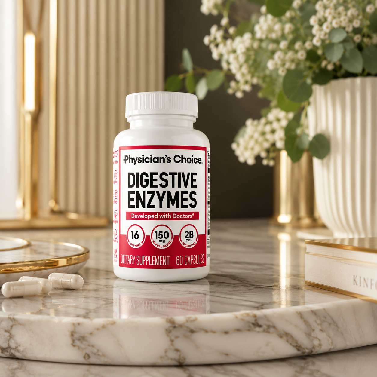Enzimas Digestivas: Adiós a la hinchazón después de comer