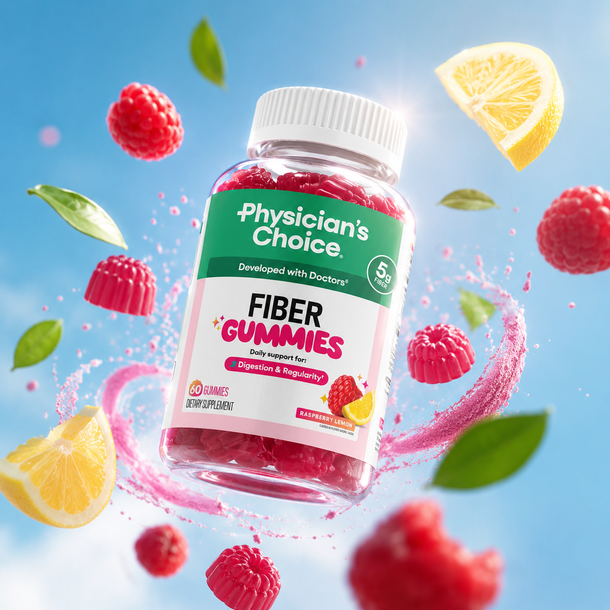Fiber Gummies: Más fibra, mejor digestión