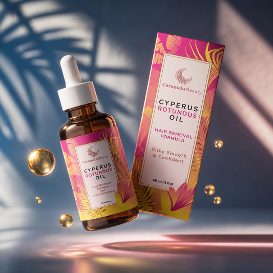 Cyperus Rotundus Oil: Reduce vello y suaviza la piel