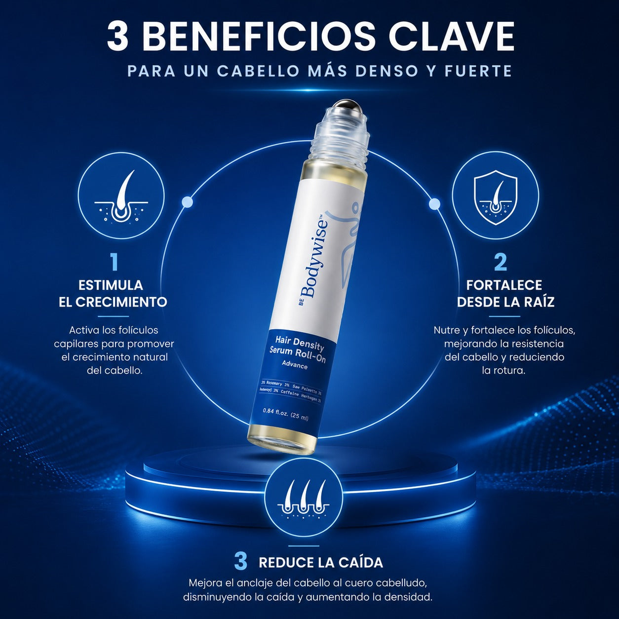 Estimulante Body Wise: Estimula crecimiento fuerte y saludable